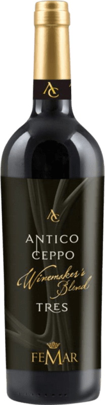 7,95 € Бесплатная доставка | Красное вино Poggio Le Volpi Tres Antico Ceppo I.G.T. Lazio