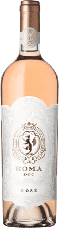 Free Shipping | Rosé wine Poggio Le Volpi Rosé D.O.C. Roma Lazio Italy Montepulciano, Nebbiolo 75 cl