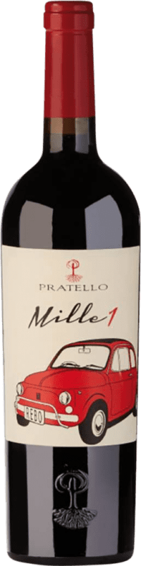 Free Shipping | Red wine Pratello Rebo Mille 1 I.G.T. Lombardia Lombardia Italy 75 cl