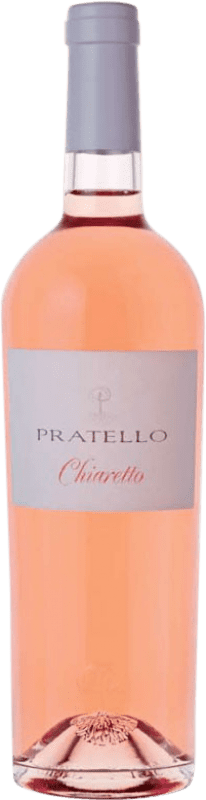 Envío gratis | Vino Rosado Pratello Sant'Emiliano Chiaretto Rosé — Rosado D.O.C. Valtenesi Italia 75 cl
