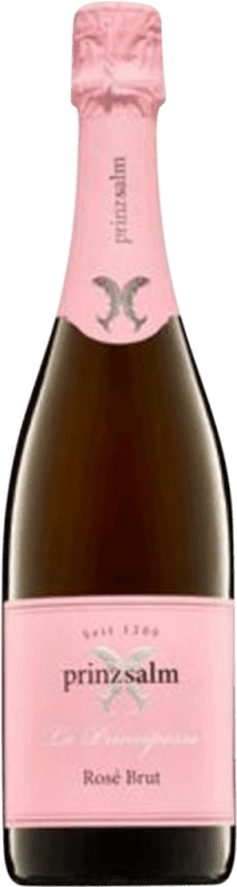 Envio grátis | Espumante Rosé Prinz Salm La Principessa Brut — Bruto Cuvée Q.b.A. Nahe Nahe Alemanha Pinot Noir 75 cl