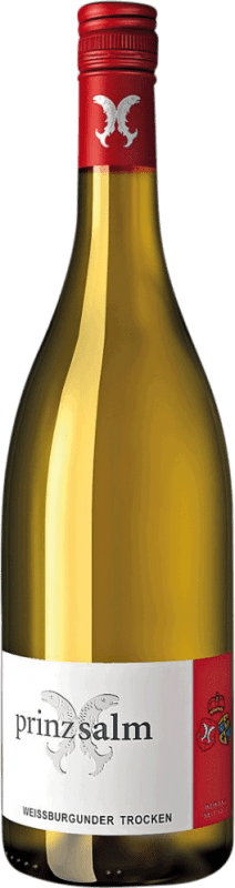 免费送货 | 白酒 Prinz Salm 干 Q.b.A. Rheinhessen Rheinhessen 德国 Pinot White 75 cl