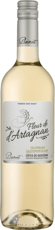 免费送货 | 白酒 Plaimont Fleur de d'Artagnan Colombard Sauvignon I.G.P. Vin de Pays Côtes de Gascogne 法国 Sauvignon, Colombard 75 cl