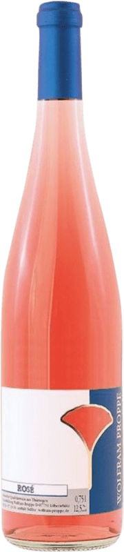 Envoi gratuit | Vin Rosé Proppe Cuvée, Rosé Q.b.A. Saale-Unstrut Saale Unstrut Allemagne Cabernet, Dornfelder 75 cl