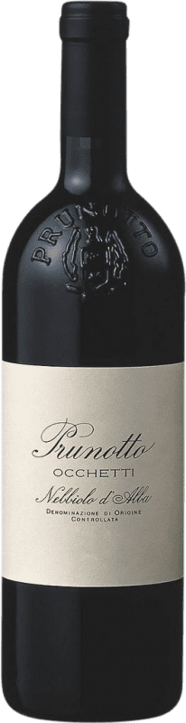 Бесплатная доставка | Красное вино Prunotto Occhetti D.O.C. Nebbiolo d'Alba Пьемонте Италия Nebbiolo 75 cl