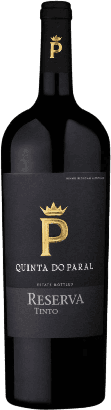 Бесплатная доставка | Красное вино Quinta do Paral Резерва I.G. Alentejo Алентежу Португалия Cabernet Sauvignon — Каберне Совиньон, Malbec — Мальбек, Marselan — Марселен, Alicante Bouschet Бутылка Магнум 1,5 L