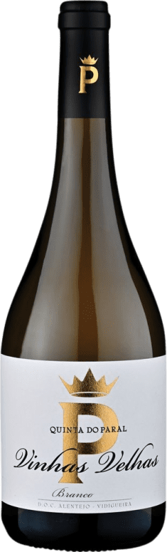 Spedizione Gratuita | Vino bianco Quinta do Paral Vinhas Velhas Branco I.G. Alentejo Alentejo Portogallo Antão Vaz Bottiglia Medium 50 cl