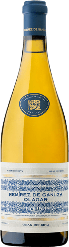 Free Shipping | White wine Remírez de Ganuza Olagar Blanco Grand Reserve D.O.Ca. Rioja The Rioja Spain Viura 75 cl