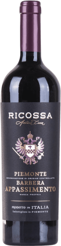 Kostenloser Versand | Rotwein Cantine di Ricossa Appassimento D.O.C. Piedmont Piemont Italien Barbera 75 cl