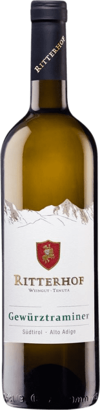 Бесплатная доставка | Белое вино Ritterhof Südtirol D.O.C. Alto Adige Трентино Италия Gewürztraminer 75 cl