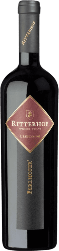 Бесплатная доставка | Красное вино Ritterhof Südtirol Perlhofer Crescendo I.G.T. Vigneti delle Dolomiti Италия Merlot, Lagrein, Vernatsch 75 cl