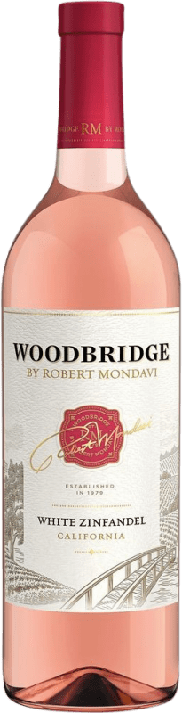 Envio grátis | Vinho rosé Robert Mondavi Woodbridge White I.G. California California Estados Unidos Zinfandel, Mascate 75 cl