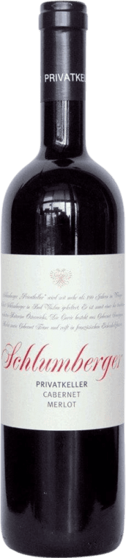 35,95 € Free Shipping | Red wine Robert Schlumberger Privatkeller Cabernet Merlot Bad Vöslau D.A.C. Thermenregion