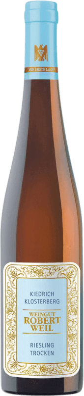 55,95 € Envio grátis | Vinho Branco Robert Weil Kiedricher Klosterberg Seco Q.b.A. Rheingau