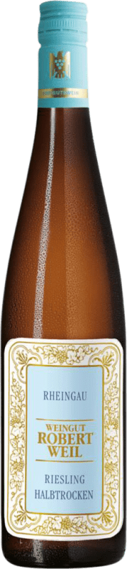 21,95 € Envio grátis | Vinho Branco Robert Weil Halbtrocken — Meio Seco Q.b.A. Rheingau