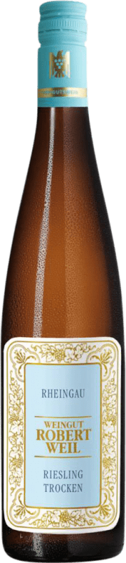 28,95 € Spedizione Gratuita | Vino Bianco Robert Weil Trocken — Secco Q.b.A. Rheingau