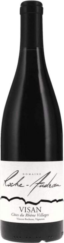 Free Shipping | Red wine Roche Audran Visan Rouge A.O.C. Côtes du Rhône Villages Rhône France Grenache, Monastrell, Nebbiolo, Mourvèdre 75 cl