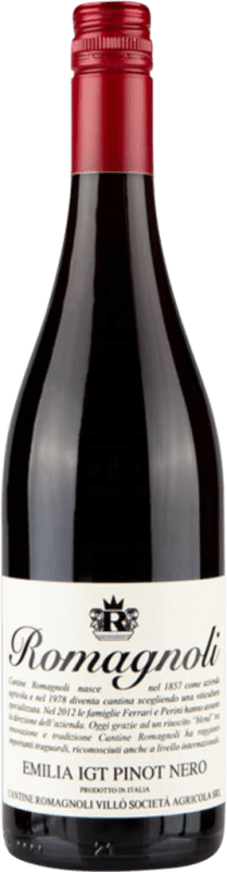 Free Shipping | Red wine Romagnoli Vitae I.G.T. Emilia Romagna Emilia-Romagna Italy Pinot Black 75 cl