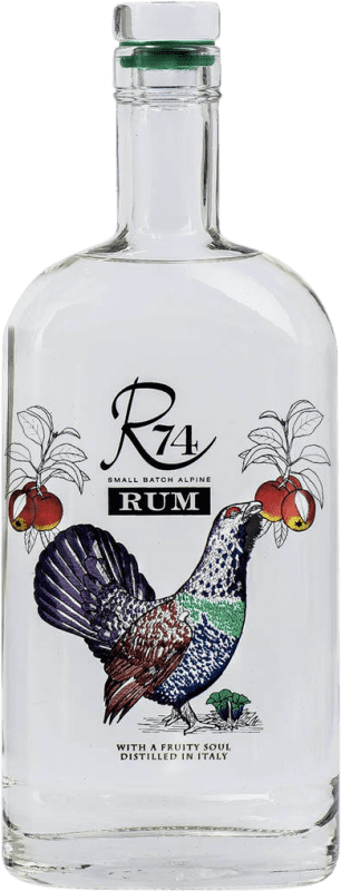 Envoi gratuit | Rhum Roner R74 White — Blanc Trentin Italie 70 cl