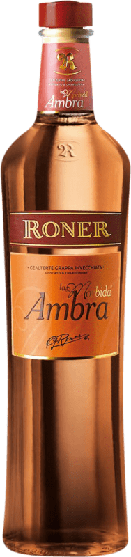 32,95 € | Grappa Roner La Morbida Ámbar — Ambré Italie 70 cl
