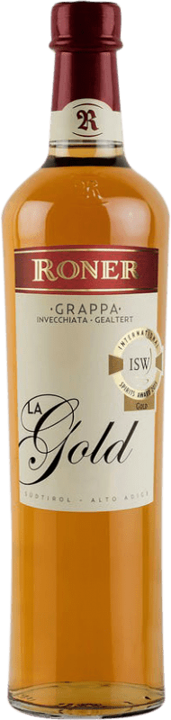 28,95 € | Grappa Roner Gold — Edición Oro Italia 70 cl