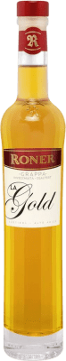 Kostenloser Versand | Grappa Roner Gold — Edition Gold Italien Kleine Flasche 20 cl