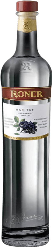 Envio grátis | Aguardente Orujo Roner Holunderbrand Raritas Itália Garrafa Medium 50 cl