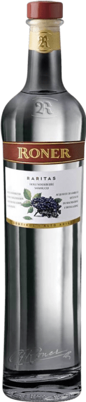 Spedizione Gratuita | Grappa Orujo Roner Holunderbrand Raritas Italia Bottiglia Medium 50 cl Holunder — Sambuco
