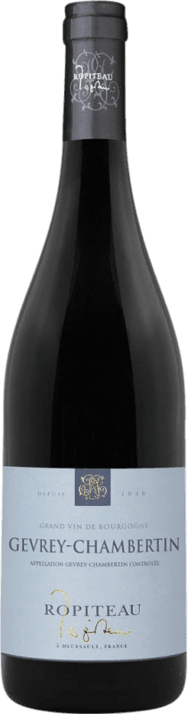 Free Shipping | Red wine Ropiteau Frères A.O.C. Gevrey-Chambertin Burgundy France Pinot Black 75 cl