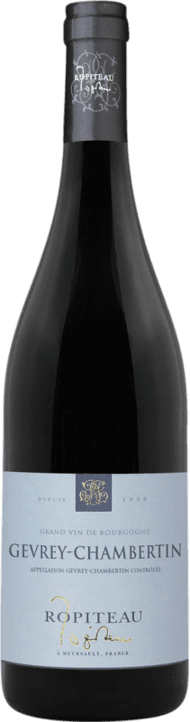 Free Shipping | Red Wine Ropiteau Frères A.O.C. Gevrey-Chambertin Burgundy France Pinot Noir 75 cl