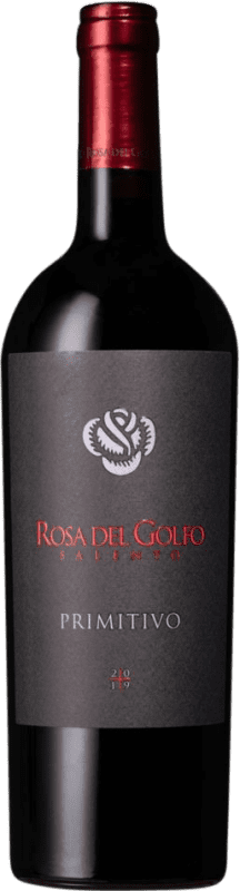 Бесплатная доставка | Красное вино Rosa del Golfo I.G.T. Puglia Апулия Италия Primitivo, Nebbiolo 75 cl