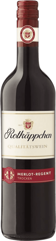 7,95 € | Красное вино Rotkäppchen Mumm Trocken — Сухое Q.b.A. Rheinhessen Rheinhessen Германия Merlot — Мерло, Regent — Реген 75 cl