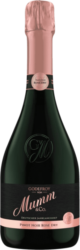 8,95 € | Rosé Sekt Rotkäppchen Mumm Godefroy Rosé Dry Trocken Deutschland Spätburgunder 75 cl