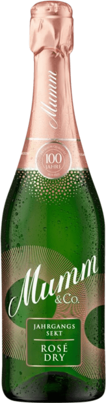7,95 € | Розовое игристое вино Rotkäppchen Mumm Rosé Dry сухой Германия 75 cl