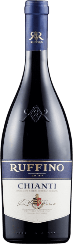 Бесплатная доставка | Красное вино Ruffino D.O.C.G. Chianti Италия Merlot — Мерло, Sangiovese — Санджовезе 75 cl