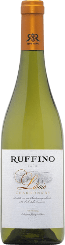 Бесплатная доставка | Белое вино Ruffino Libaio I.G.T. Toscana Тоскана Италия Chardonnay 75 cl