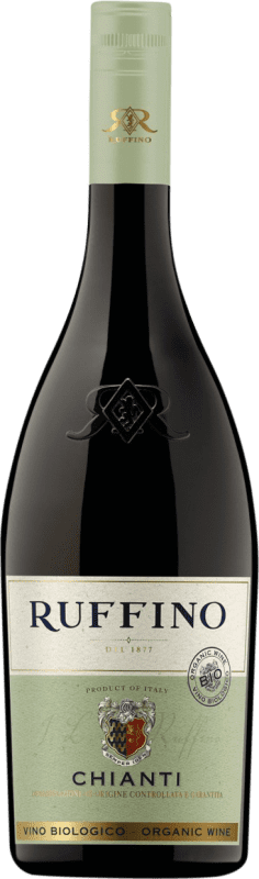 11,95 € | Vin rouge Ruffino Biologico D.O.C.G. Chianti Italie Sangiovese Biologique 75 cl Sans Alcool