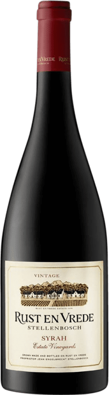 Free Shipping | Red wine Rust en Vrede I.G. Stellenbosch Stellenbosch South Africa Syrah 75 cl