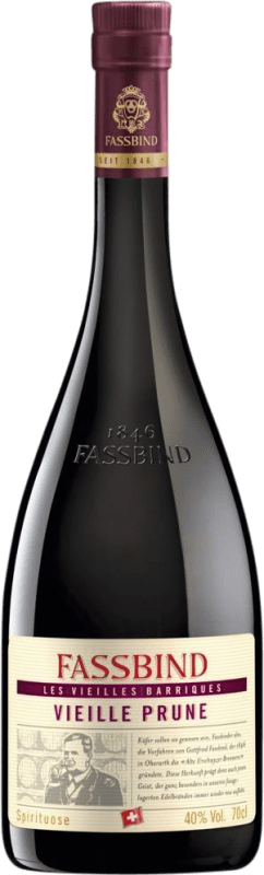 57,95 € | Aguardente Orujo S. Fassbind Les Vieilles Barriques Vieille Prune Suíça 70 cl