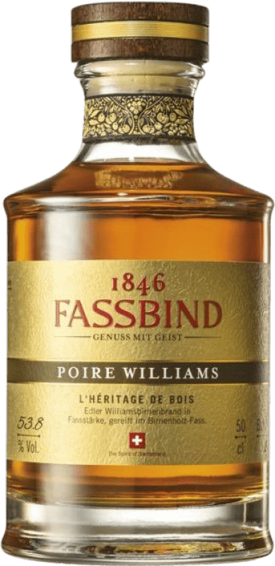 Kostenloser Versand | Marc Edelbrände S. Fassbind L'Heritage de Bois Williams Schweiz Medium Flasche 50 cl