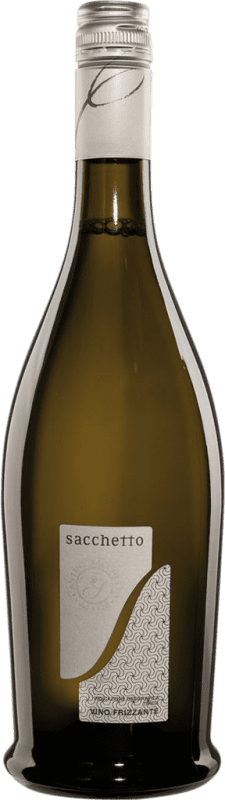 送料無料 | 白スパークリングワイン Sacchetto Silber Argento Frizzante Brut I.G.T. Veneto ベネト イタリア Chardonnay, Glera 75 cl