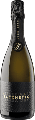 Sacchetto Etichetta Nera Spumante Extra Dry Extra Secco Venezia 75 cl