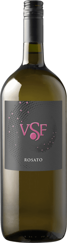 Envío gratis | Vino Rosado Sacchetto VSF I.G.T. Venezia Venecia Italia Nebbiolo, Pinot Blanco, Müller-Thurgau Botella Magnum 1,5 L