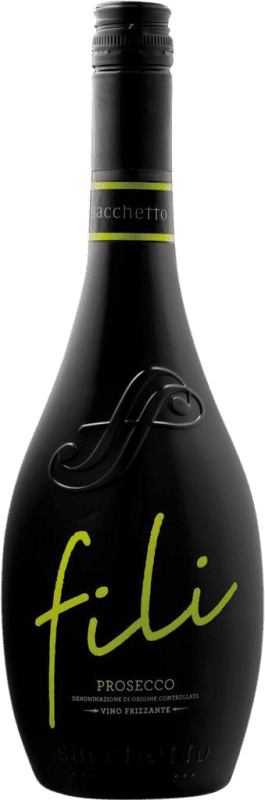 送料無料 | 白スパークリングワイン Sacchetto Fili Frizzante Brut D.O.C. Prosecco Venecia イタリア Glera 75 cl