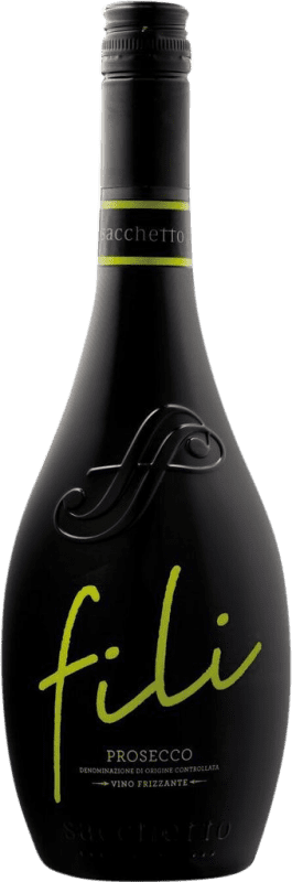 12,95 € Free Shipping | White Sparkling Wine Sacchetto Fili Brut Frizzante — Semi-Sparkling D.O.C. Prosecco