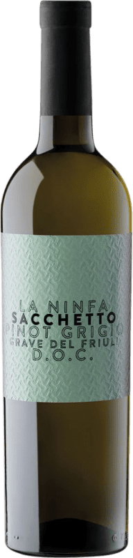 10,95 € | Vinho Branco Sacchetto Grave D.O.C. Friuli Friuli-Venezia Giulia Itália Pinot Cinzento 75 cl