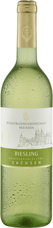 Envoi gratuit | Vin blanc Meissen Sachsen Allemagne Müller-Thurgau 75 cl