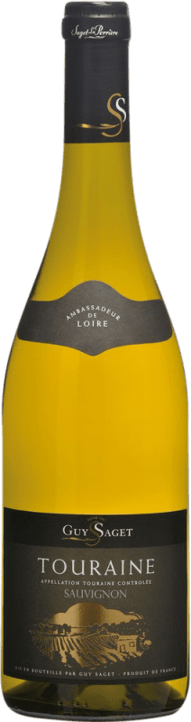 Kostenloser Versand | Weißwein Saget La Perrière Guy A.O.C. Touraine Loire Frankreich Sauvignon 75 cl