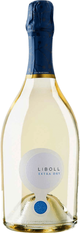 10,95 € | Белое игристое вино San Marzano Liboll Spumante Extra Dry Экстра сухой I.G.T. Salento Италия Chardonnay, Fiano Minutolo, Bombino 75 cl