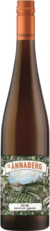 Бесплатная доставка | Белое вино Sankt Annaberg 355 N.N Q.b.A. Pfälz Пфальце Германия Riesling — Рислинг 75 cl
